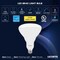 Luxrite BR40 LED Light Bulbs 13W 85W Equivalent 1100LM 2700K Warm White Dimmable E26 Base, 4PK LR31880-4PK - alternate 3